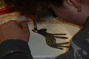 Picture of a Messy Church craft activity